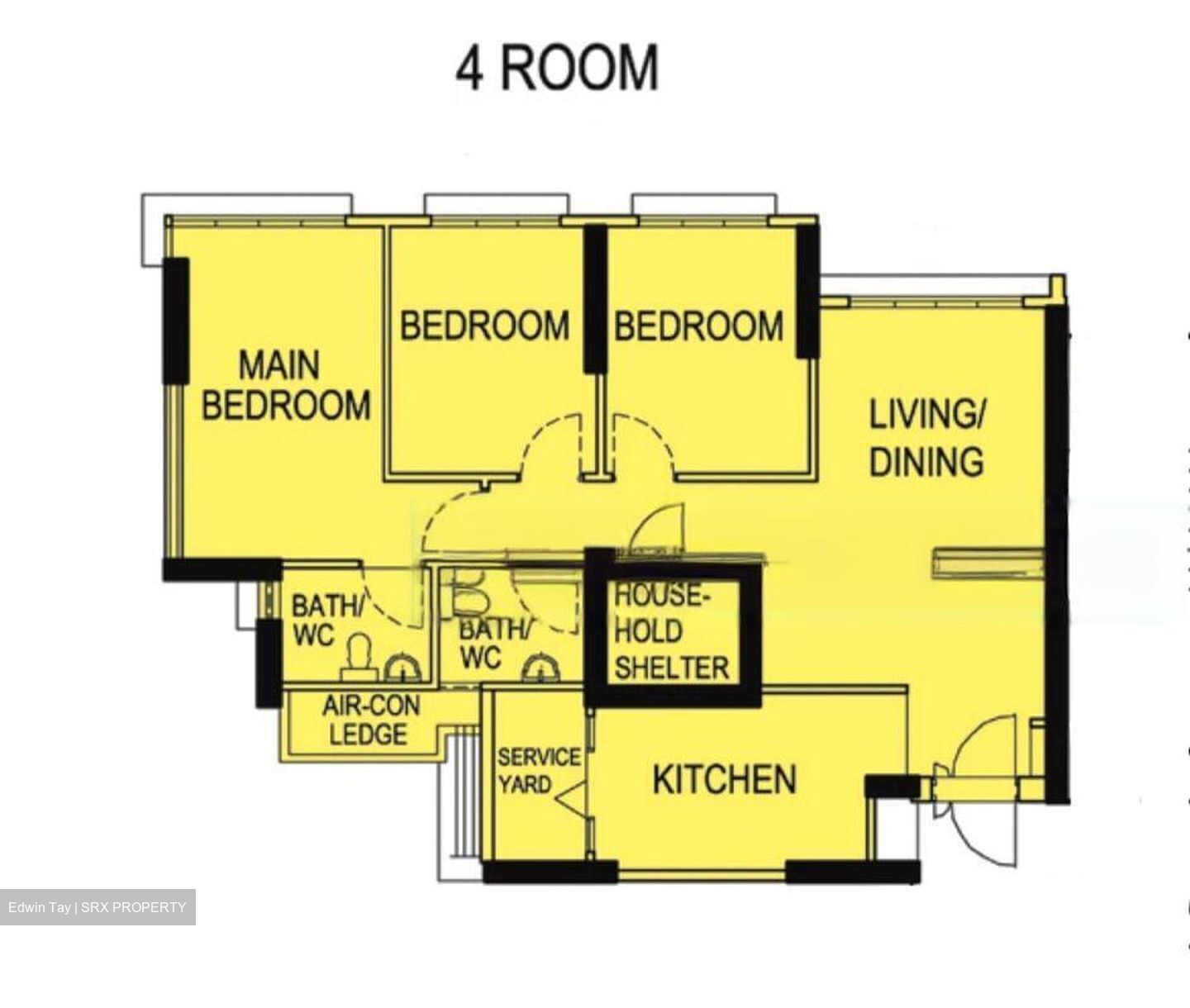 Blk 91A Telok Blangah Parcview (Bukit Merah), HDB 4 Rooms #483423841